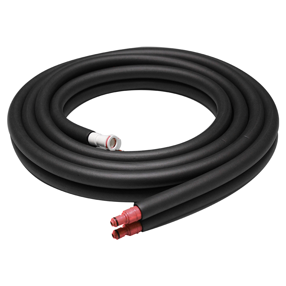 COOLSHIRT 8FT WATER HOSE W/ SAFETY PULL FITTINGS