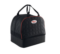HELMET & HANS BAG (42X40X33CM) BLACK QUILTED