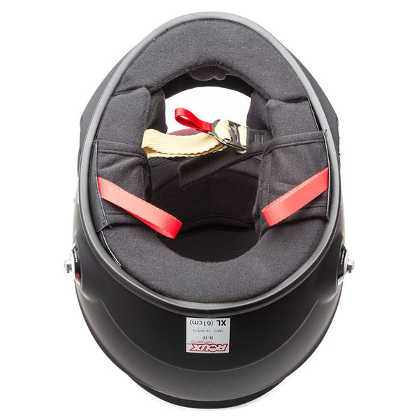 ROUX R-1 FIBERGLASS MATTE BLACK HELMET – Auto Craze Miami