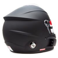 ROUX R-1 FIBERGLASS MATTE BLACK HELMET