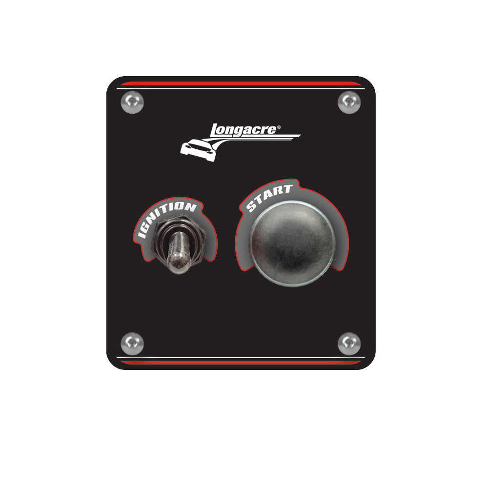 LONGACRE START / IGNITION PANEL WITH WP SWITCH COVERS