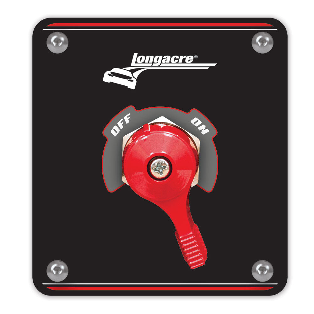 LONGACRE HIGH CAPACITY BATTERY DISCONNECT W- PANEL -4 TERMINAL
