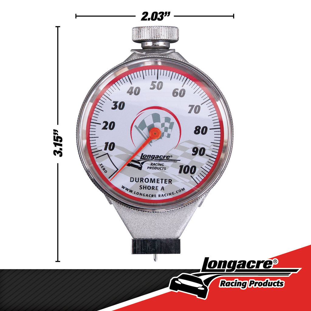 LONGACRE DELUXE TIRE DUROMETER WITH STORAGE CASE