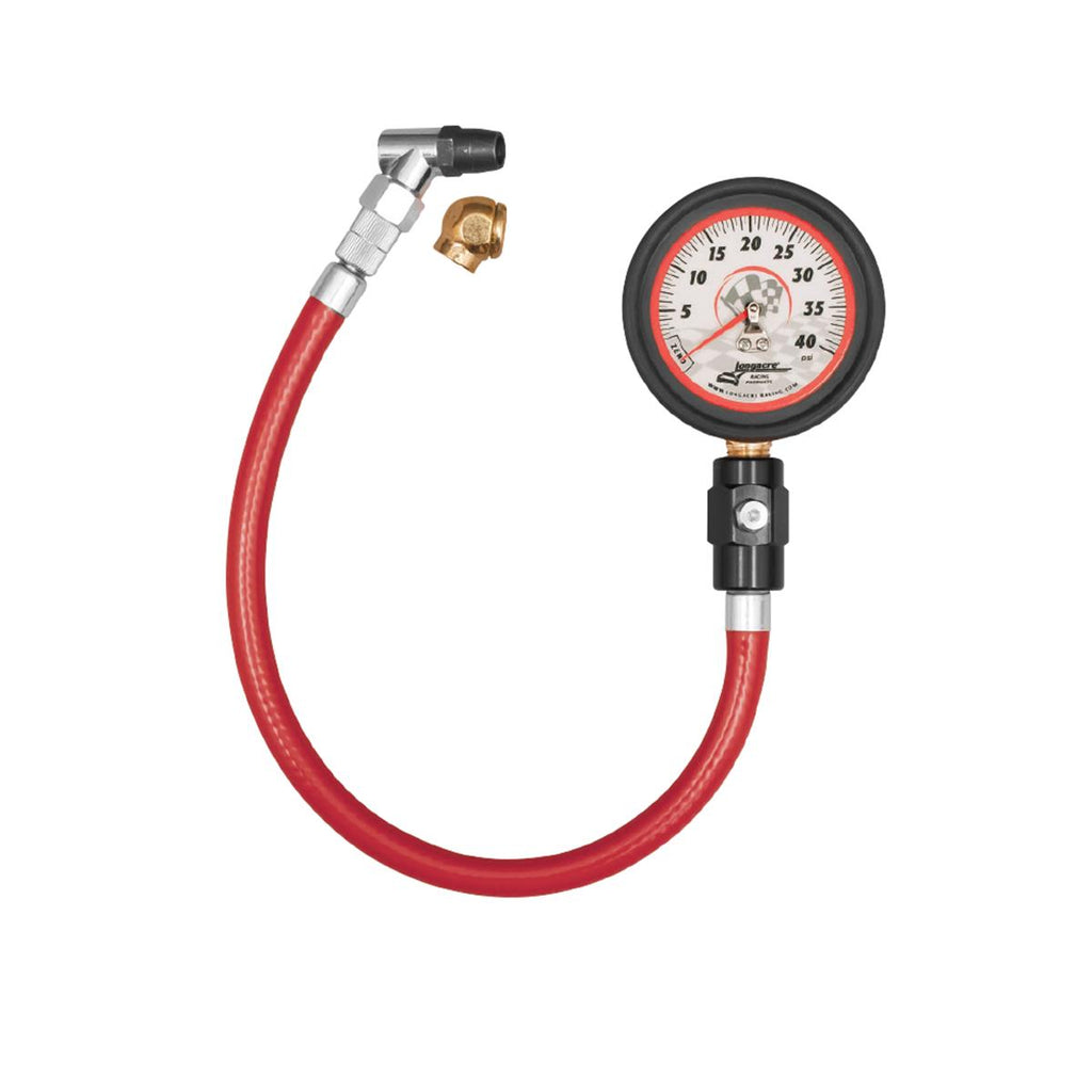 LONGACRE ANALOG DELUXE 2 1/2" TIRE GAUGE