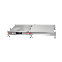 LONGACRE BILLET ONE PIECE ROLL-OFF LEVELERS WITH 2 BUILT-IN SIDESLIDERS™ FOR 2 1-2" PADS