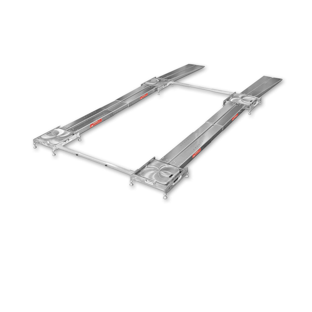 LONGACRE ADJUSTABLE SCALE PLATEN SETUP FIXTURE WITH BILLET PAD LEVELERS