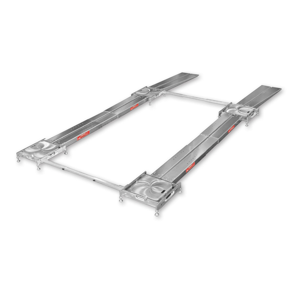 LONGACRE ADJUSTABLE SCALE PLATEN SETUP FIXTURE WITH 2 SIDESLIDERS