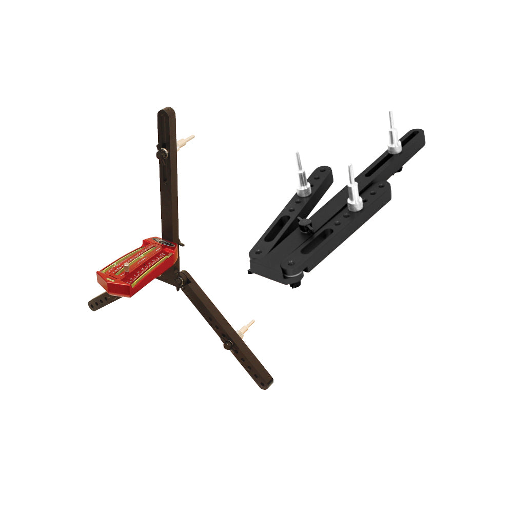 LONGACRE BILLET CASTER - CAMBER GAUGE WITH QUICK SET™ ADAPTER