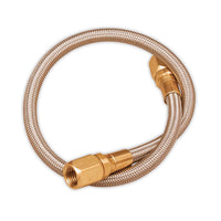 LONGACRE BRAKE LINE - 16" #4 w- #4 AN BOTH ENDS