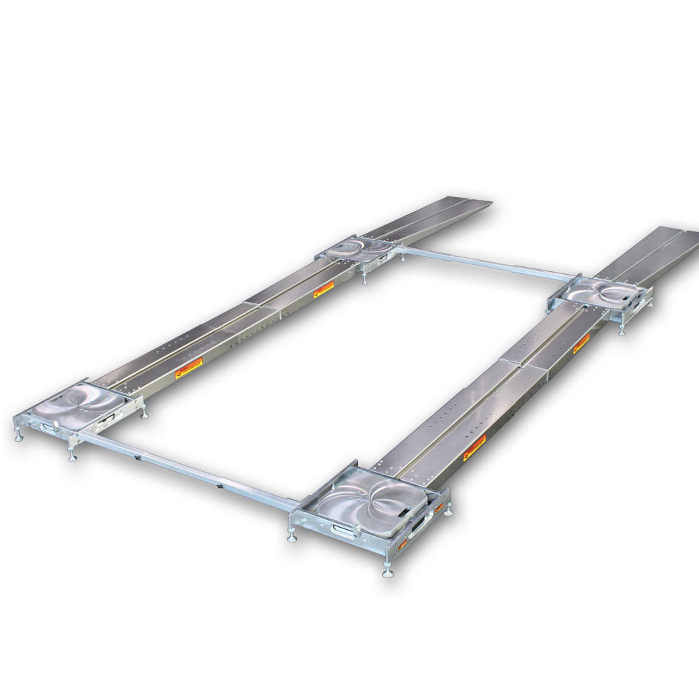 LONGACRE ADJUSTABLE SCALE PLATEN SETUP FIXTURE WITH 1 SIDESLIDERS