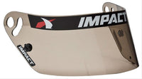 IMPACT RACING REPLACEMENT HELMET SHIELDS LIGHT SMOKE