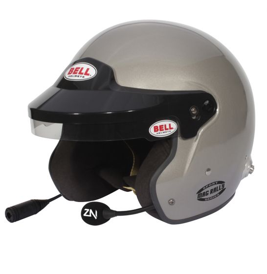 BELL  MAG RALLY TITANIUM SILVER
