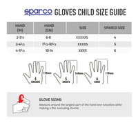 SPARCO KARTING GLOVES K-ROOKIE (2025) YOUTH