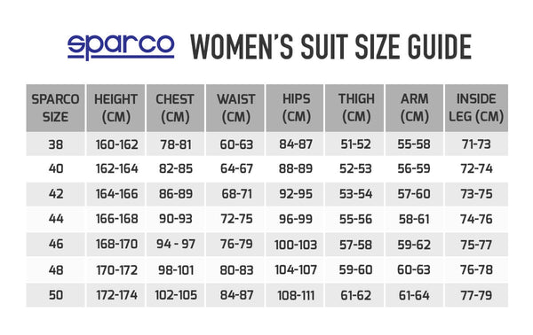 SPARCO KARTING SUIT KERB LADY 2020 – Auto Craze Miami