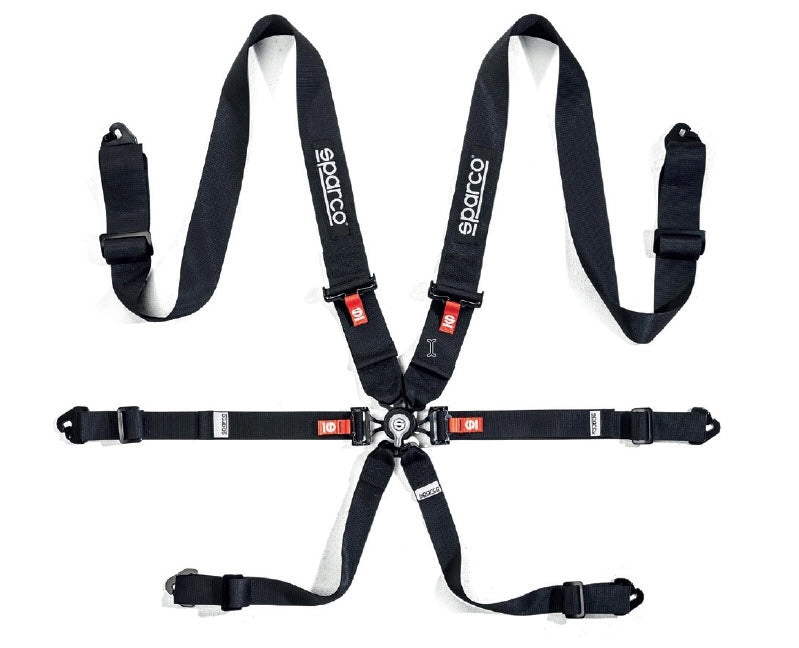 SPARCO HARNESS COMPETITION H-3 6PT STEEL PD 3"