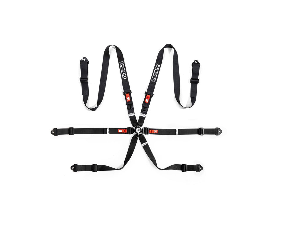 SPARCO HARNESS COMPETITION H-2 6PT STEEL PD 2"