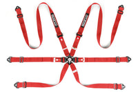 SPARCO HARNESS COMPETITION H-2 6PT ALUMINUM PD 2"