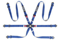 SPARCO HARNESS COMPETITION H-2 6PT ALUMINUM PD 2"