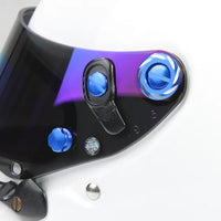ARAI GP-6RC, GP-6 PED, GP-6 S, SK-6 ANODIZED ALUMINUM SCREW KIT