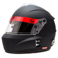ROUX R-1 FIBERGLASS MATTE BLACK HELMET