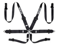SPARCO HARNESS COMPETITION 6 PT HANS - 3"/2" STEEL
