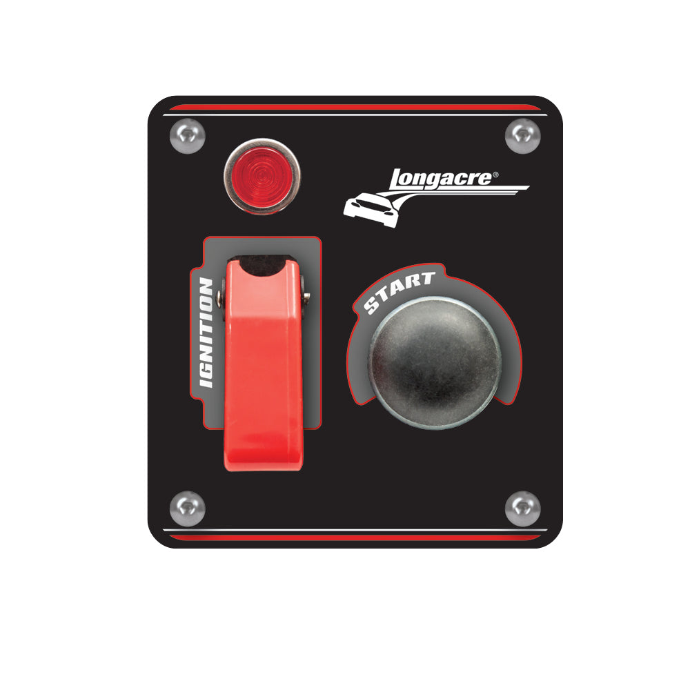 LONGACRE FLIP-UP START - IGNITION PANEL WITH PILOT LIGHT