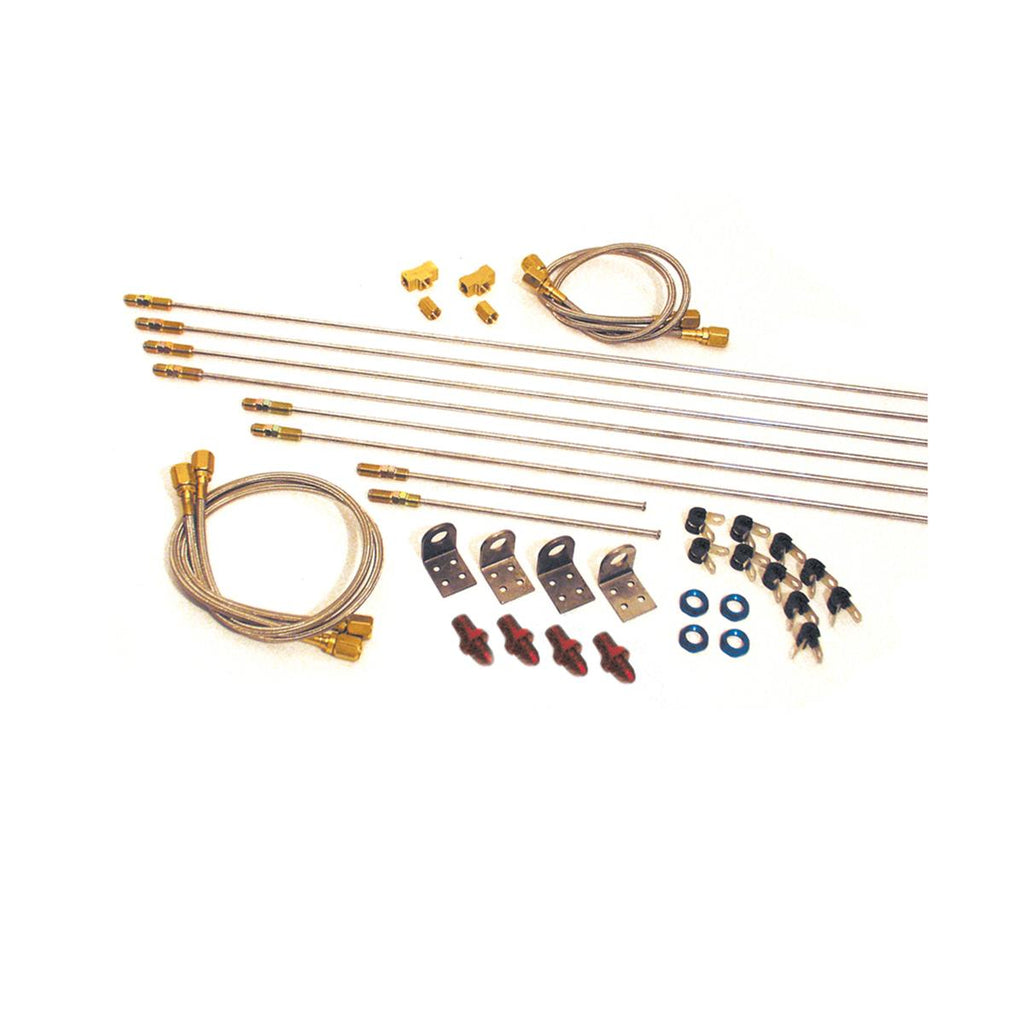 LONGACRE COMPLETE BRAKE LINE KIT- #4 AN