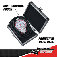 LONGACRE DELUXE TIRE DUROMETER WITH STORAGE CASE