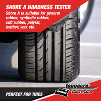 LONGACRE DELUXE TIRE DUROMETER WITH STORAGE CASE