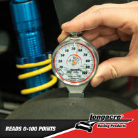 LONGACRE DELUXE TIRE DUROMETER WITH STORAGE CASE