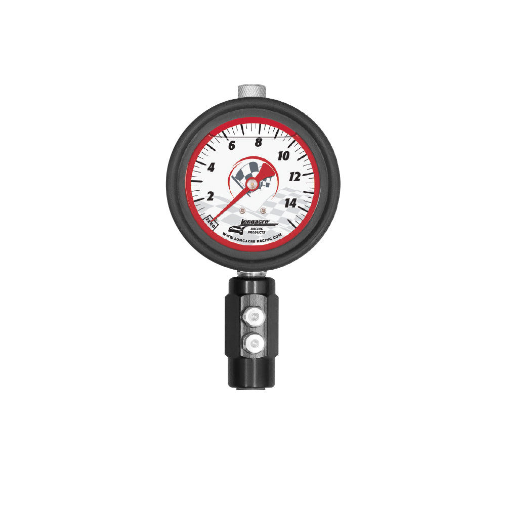LONGACRE LIQUID FILLED 2½” GID TIRE GAUGE