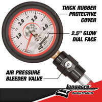 LONGACRE ANALOG DELUXE 2 1/2" TIRE GAUGE