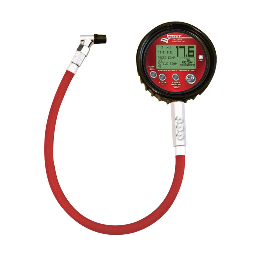 LONGACRE TEMPERATURE COMPENSATED DIGITAL TIRE PRESSURE GAUGE 0-100 PSI