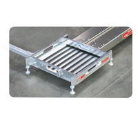 LONGACRE BILLET SCALE PAD LEVELERS WITH 2 BUILT-IN SIDESLIDERS™ FOR 2 1-2" PADS - SET OF 4