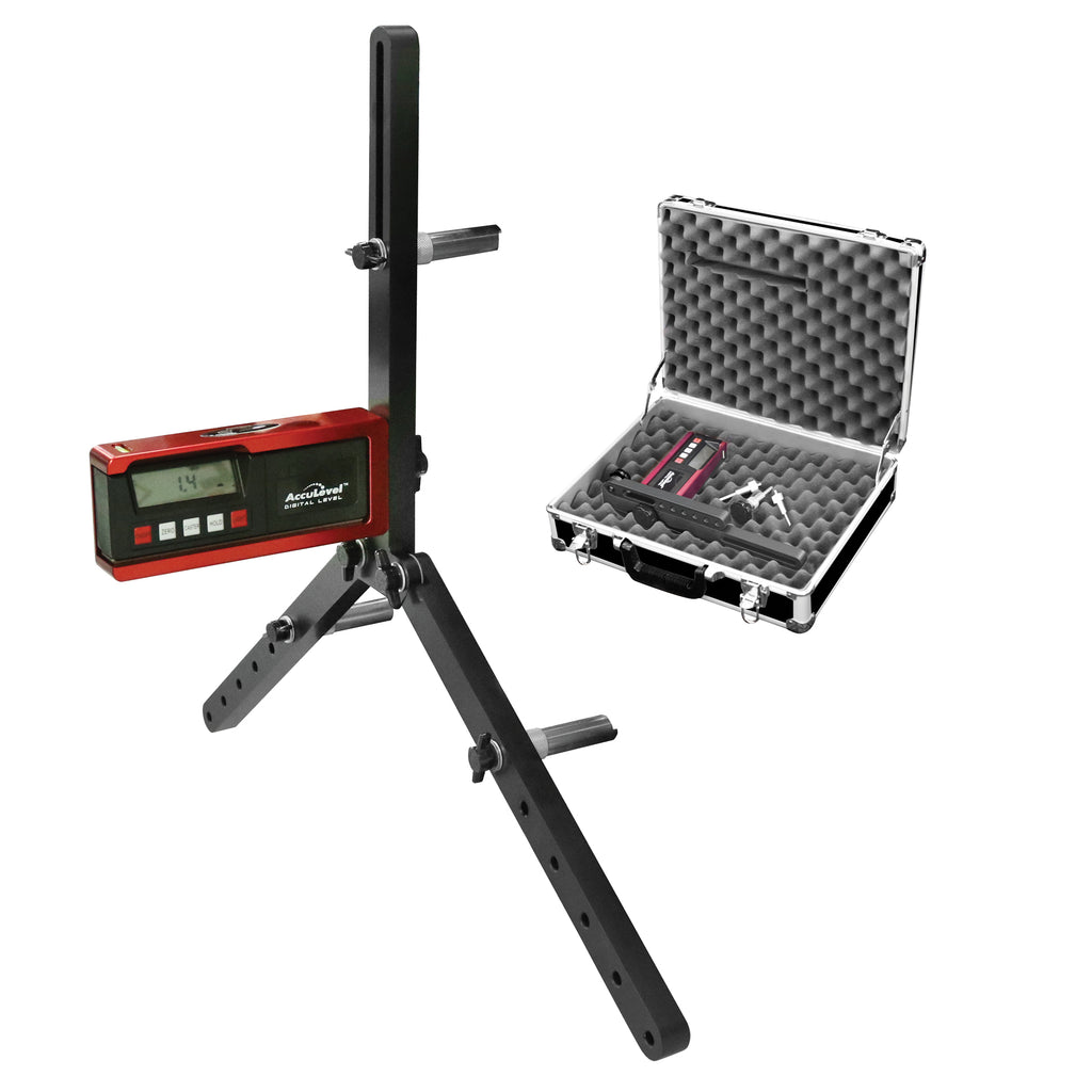 LONGACRE DIGITAL C-C GAUGE W ACCULEVEL™ AND QUICK SET™ LARGE WHEEL ADAPTER