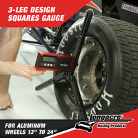 LONGACRE DIGITAL C-C GAUGE W ACCULEVEL™ AND QUICK SET™ LARGE WHEEL ADAPTER