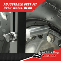 LONGACRE DIGITAL C-C GAUGE W ACCULEVEL™ AND QUICK SET™ LARGE WHEEL ADAPTER