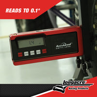 LONGACRE DIGITAL C-C GAUGE W ACCULEVEL™ AND QUICK SET™ LARGE WHEEL ADAPTER