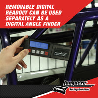 LONGACRE DIGITAL C-C GAUGE W ACCULEVEL™ AND QUICK SET™ LARGE WHEEL ADAPTER