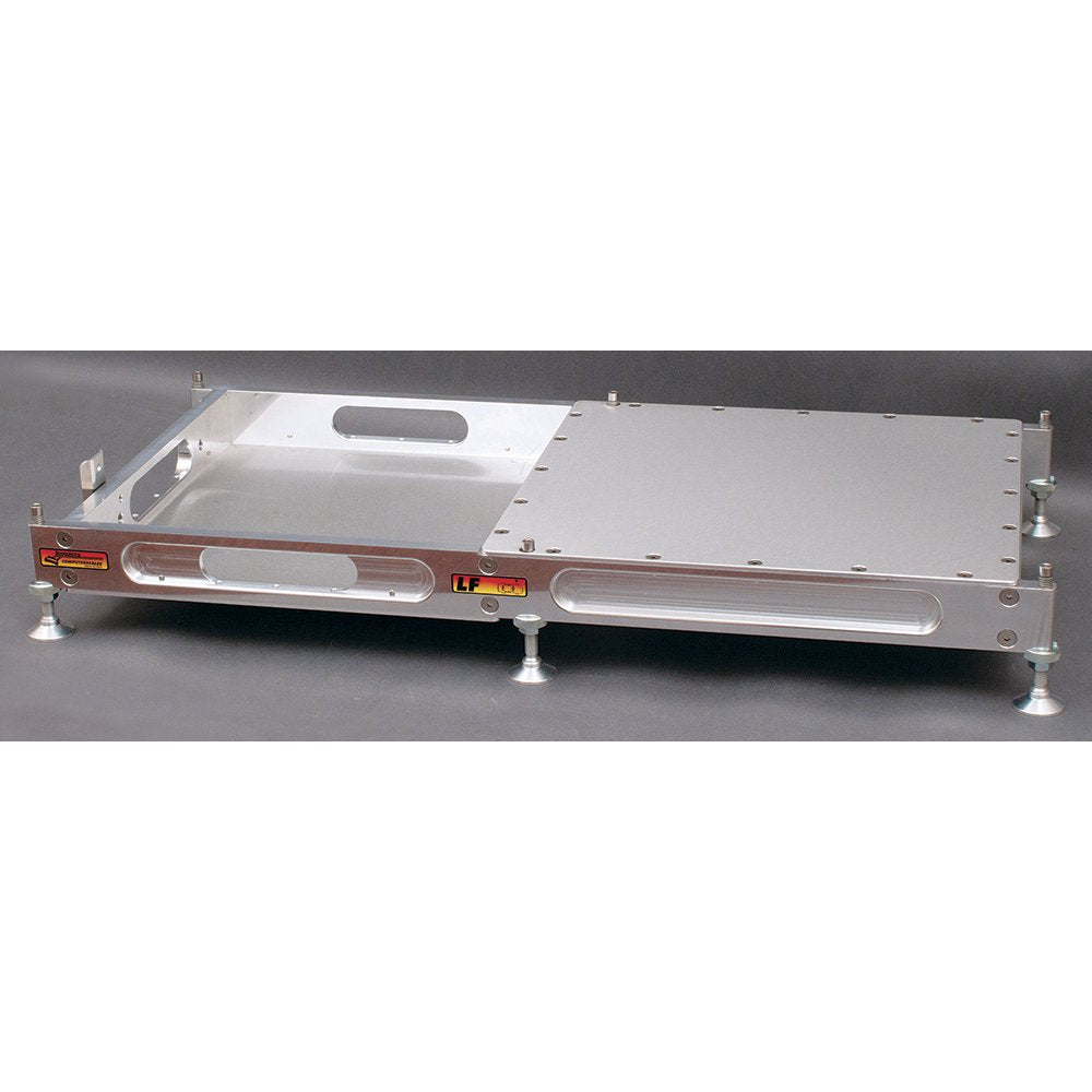 LONGACRE BILLET ONE PIECE ROLL-OFF LEVELERS WITH 1 BUILT-IN SIDESLIDERS™ FOR 2 1-2" PADS