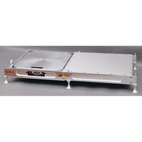 LONGACRE BILLET ONE PIECE ROLL-OFF LEVELERS WITH 1 BUILT-IN SIDESLIDERS™ FOR 2 1-2" PADS