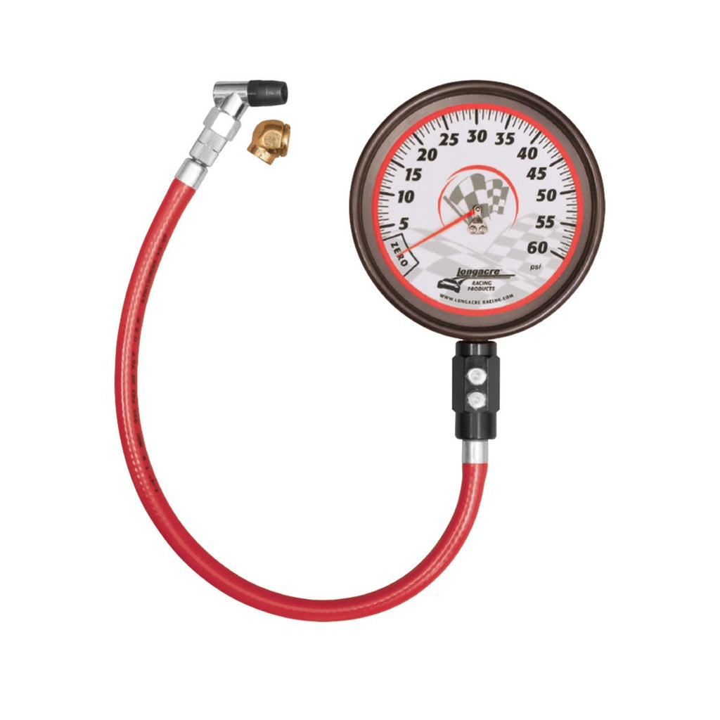 Longacre Pro Precision 4 ½” Tire Gauge 0-60 by ½” lb Longacre Pro Precision 4 ½” Tire Gauge 0-60 by ½” lb