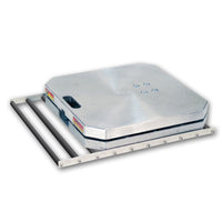 LONGACRE BILLET ONE PIECE ROLL-OFF LEVELERS WITH 1 BUILT-IN SIDESLIDERS™ FOR 2 1-2" PADS