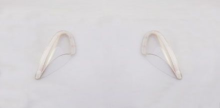 BELL AIR INTAKE SIDE KIT - HP7/HP77/RS7/KC7/HP5/GT5 CLEAR (2 PCS)